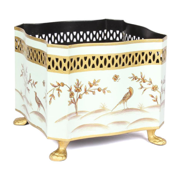 The Enchanted Home Liseron Handmade Metal Planter by The Enchanted Home